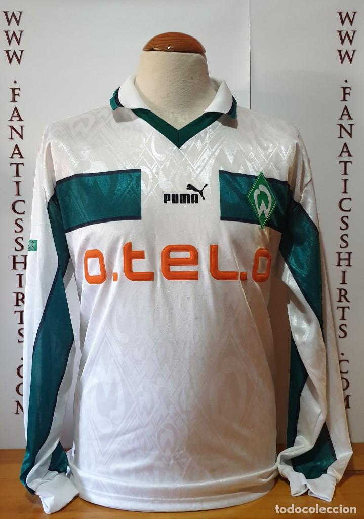 werder bremen 1998-1999 home camiseta futbol pu - Comprar ...