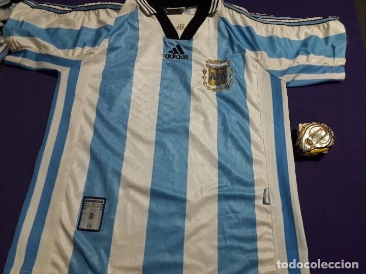 camiseta argentina 98 orig adidas con - Compra venta todocoleccion