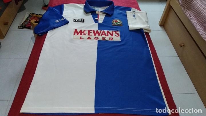 Camiseta futbol asics 100% original talla m ( b - Vendido en Venta Directa  - 212384372