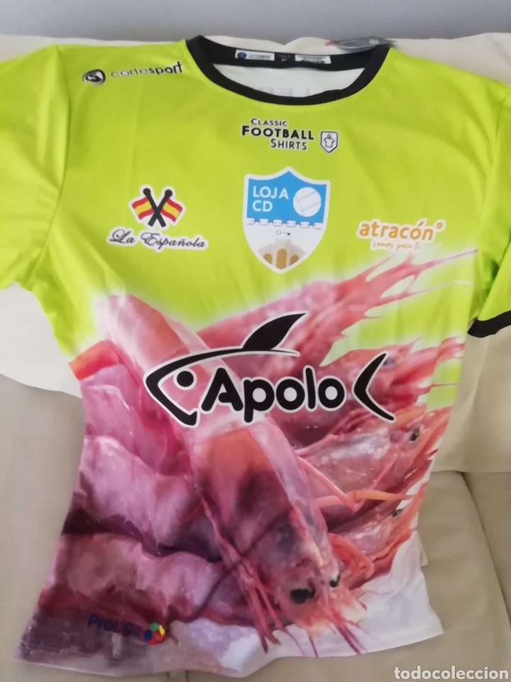 Colecionismo desportivo: Camiseta portero Loja cd 2018 . Talla L