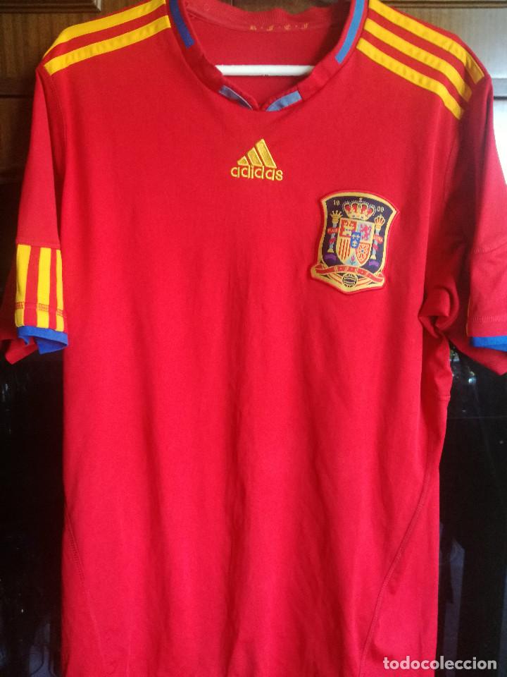 España spain l camiseta shirt futbol football - Vendido en Venta Directa - 212470268