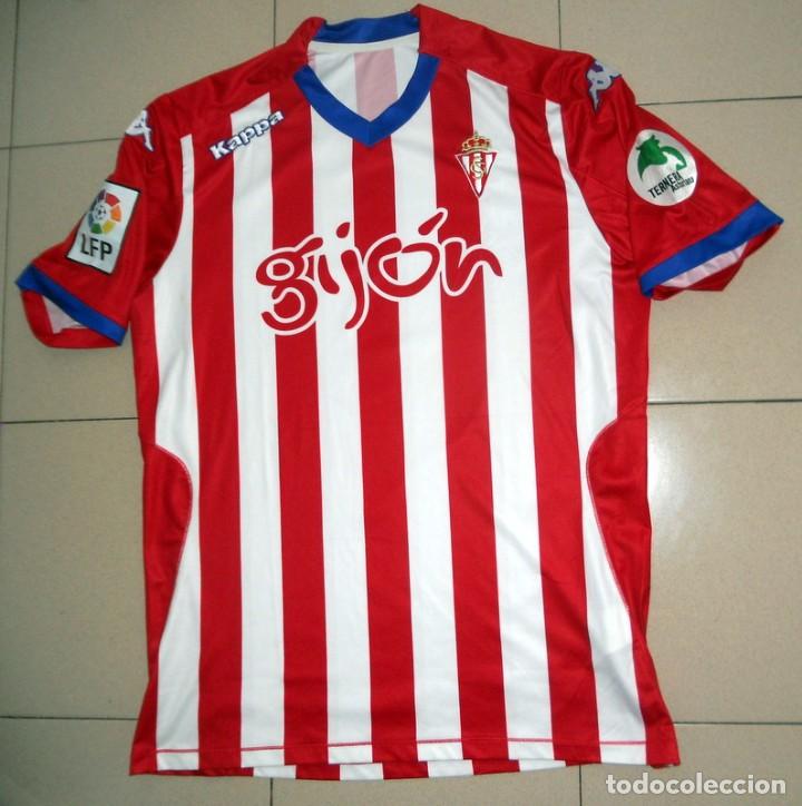 Camiseta fútbol sporting de gijón temporada lig - Vendido en Subasta - 212716687