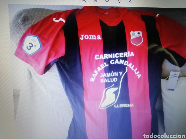 Colecionismo desportivo: Camiseta AD llerenense 2018. Talla L. 3 divisi&oacute;n
