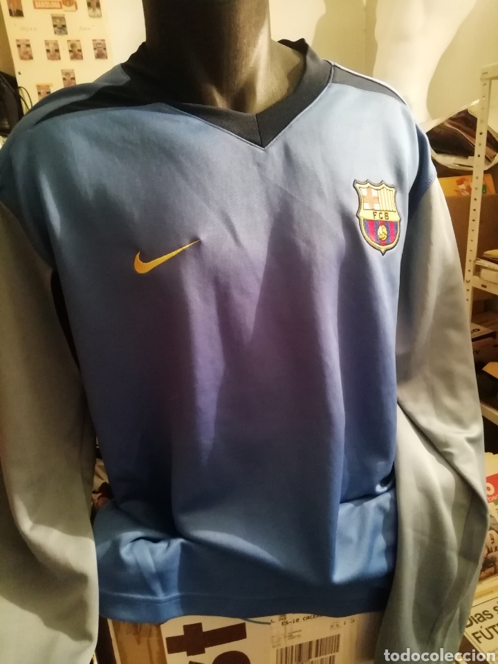 Coleccionismo deportivo: FC Barcelona. Sudadera antigua. A&ntilde;os 90. Talla XL.