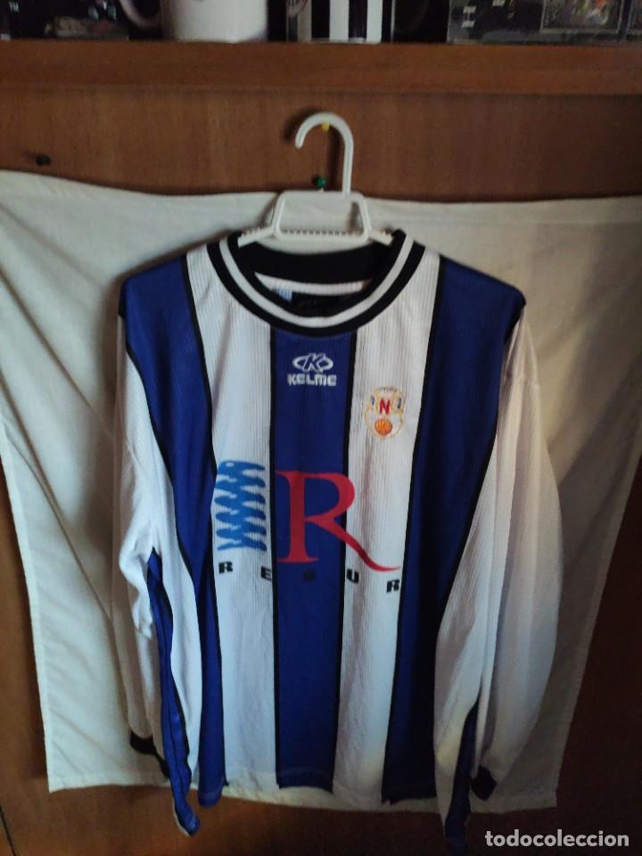 Sports collectibles: ORIGINAL | FUTBOL | TALLA XL | CAMISETA | AD Nervion - 4 - match worn