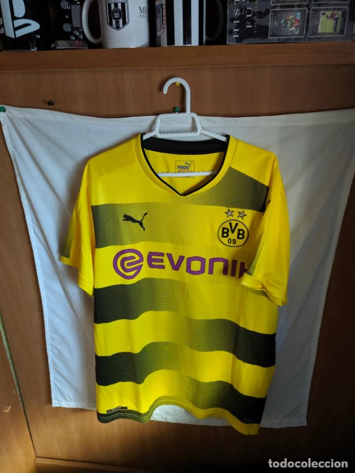 Sports collectibles: ORIGINAL | FUTBOL | TALLA L | CAMISETA | Borussia Dortmund - 17 Aubameyang