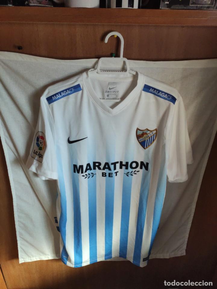 Sports collectibles: ORIGINAL | FUTBOL | TALLA L | CAMISETA | Malaga CF