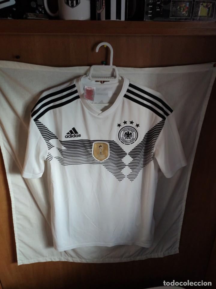 Coleccionismo deportivo: ORIGINAL | FUTBOL | TALLA 176 cm de adidas - S | CAMISETA | Seleccion de Alemania