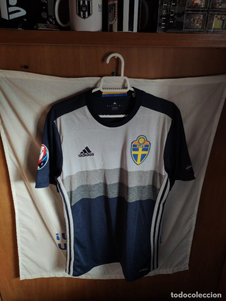 Coleccionismo deportivo: ORIGINAL | FUTBOL | TALLA S | CAMISETA | Seleccion de Suecia