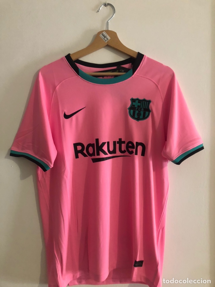 camiseta rosa fc barcelona