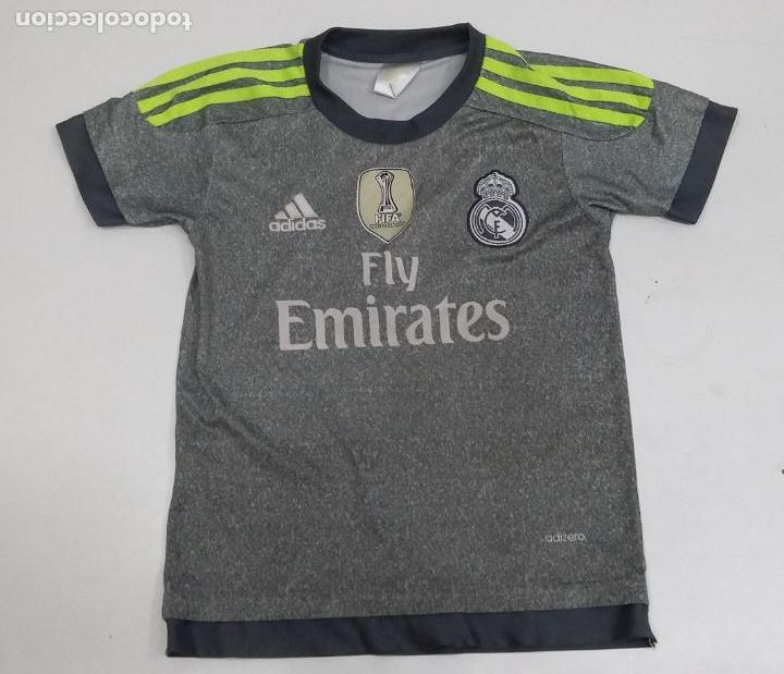Colecionismo desportivo: CAMISETA DEL REAL MADRID. SEGUNDA EQUIPACION. DORSAL 7 CRISTIANO RONALDO. TALLA PEQUE&Ntilde;A. TDKDEP23