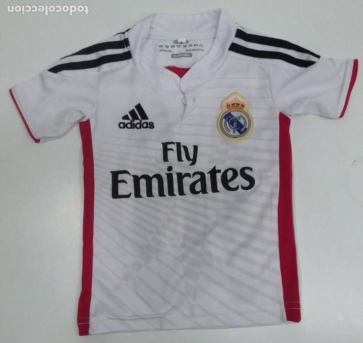 Colecionismo desportivo: CAMISETA DEL REAL MADRID. JAMES RODRIGUEZ. DORSAL 10 TALLA 1 MINI. TDKDEP21