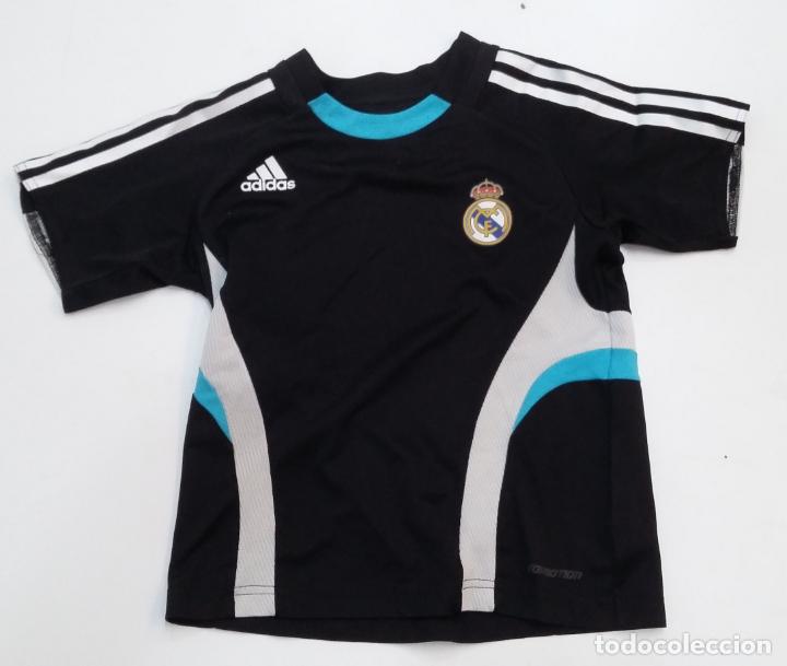 Colecionismo desportivo: CAMISETA DEL REAL MADRID. SEGUNDA EQUIPACION. SIN DORSAL. TALLA PEQUE&Ntilde;A. TDKDEP19
