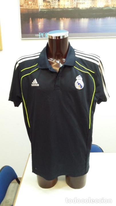 Colecionismo desportivo: CAMISETA DEL REAL MADRID. SEGUNDA EQUIPACION. SIN DORSAL. TALLA XL?. TDKDEP19