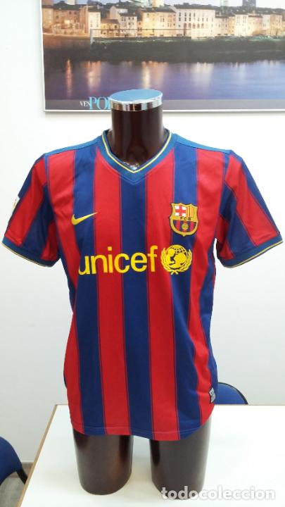 Colecionismo desportivo: CAMISETA DEL F.C. BARCELONA. BARSA. TALLA L? DORSAL 10 MESSI. TDKDEP19