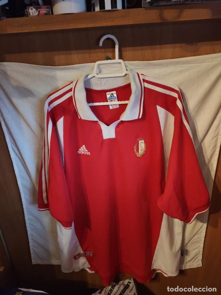 Sports collectibles: Original | Camiseta de Futbol | Talla XXL | Standard de Lieja - Liege (Belgica) 2000-2001
