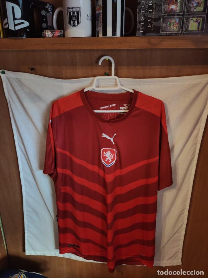 Coleccionismo deportivo: Original | Camiseta de Futbol | Talla L | Seleccion de la Republica Checa