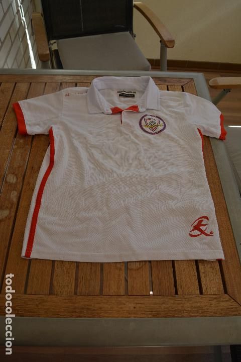 Colecionismo desportivo: POLO DE PASEO DEL CDF ROMERAL ( MALAGA).8 A&Ntilde;OS.128 CMS