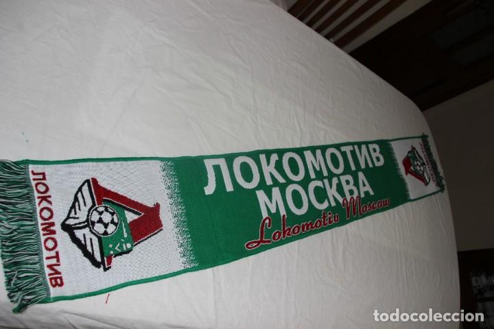 Colecionismo desportivo: BUFANDA DE FUTBOL DEL EQUIPO RUSO LOKOMOTIV DE MOSCU NUEVA A ESTRENAR SCARF