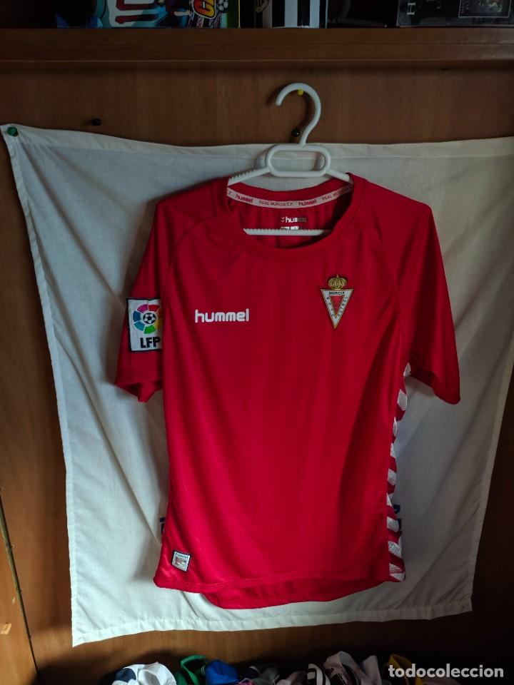 Sports collectibles: Original | Camiseta de Futbol | Talla M | Real Murcia