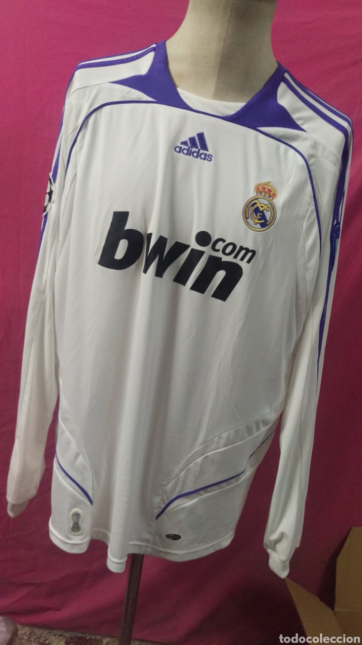 Collezionismo sportivo: camiseta futbol original ADIDAS - REAL MADRID talla grande