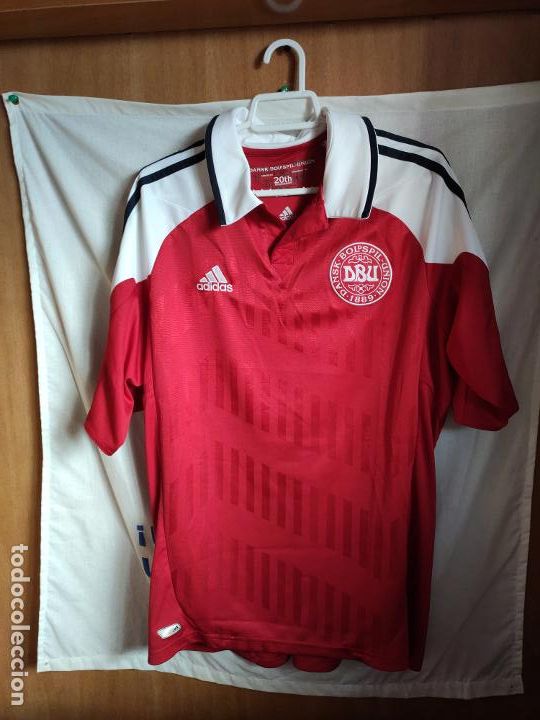 Coleccionismo deportivo: Original | Camiseta de Futbol | Talla M | Seleccion de Dinamarca