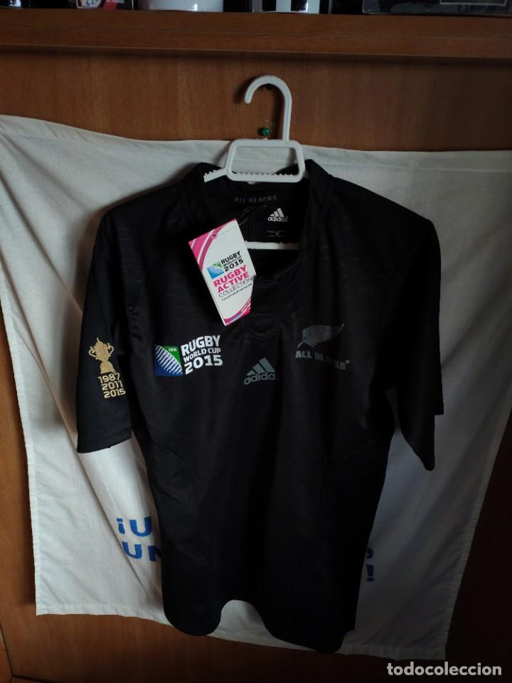Collezionismo sportivo: Nueva y Original | Camiseta de Futbol | Talla M | Nueva Zelanda - All Blacks - Rugby