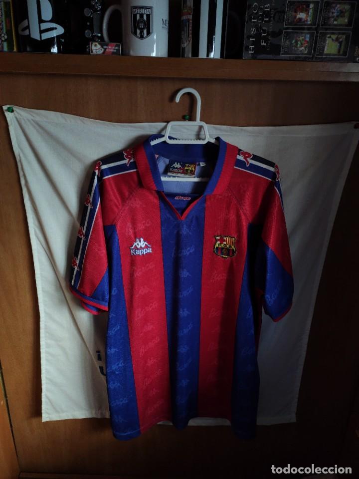 Collezionismo sportivo: Original | Camiseta de Futbol | Talla L | FC Barcelona - de los a&ntilde;os 90