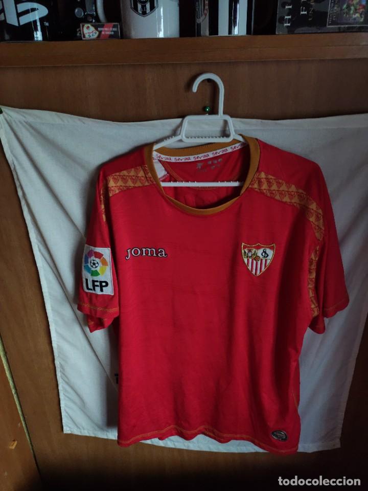 Sports collectibles: Original | Camiseta de Futbol | Talla L | Sevilla FC - 12 Kanoute