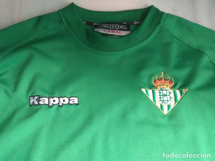 Macadán No haga Tierras altas camiseta entrenamiento betis kappa manga larga - Compra venta en  todocoleccion