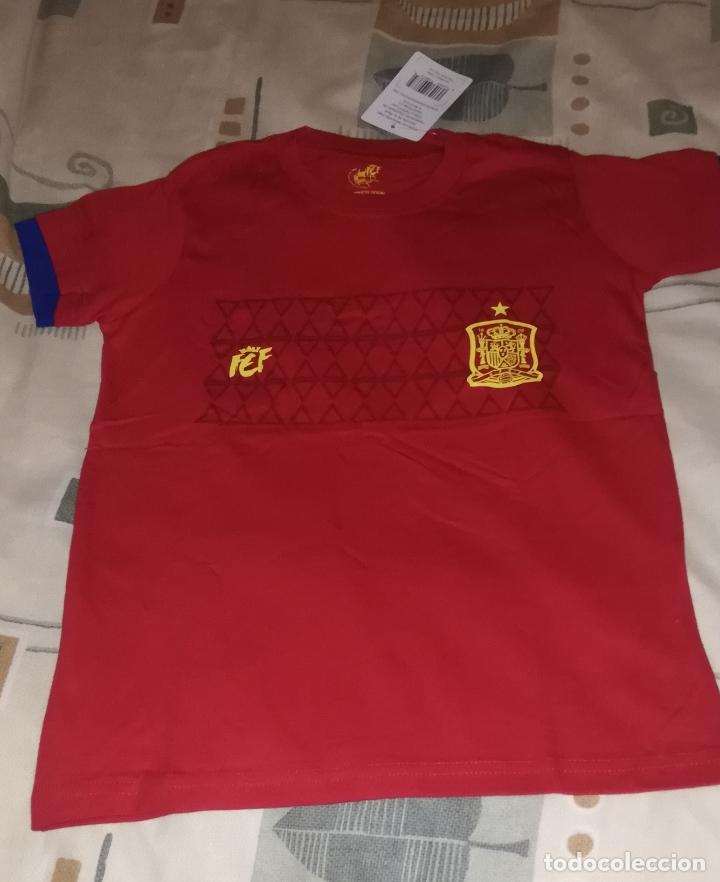 camiseta selección española de fútbol - talla n - Comprar de Fútbol Antiguas en todocoleccion - 229921270