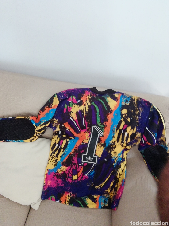 Coleccionismo deportivo: 6 camisetas portero f&uacute;tbol hist&oacute;ricas. LOTE UNICO.