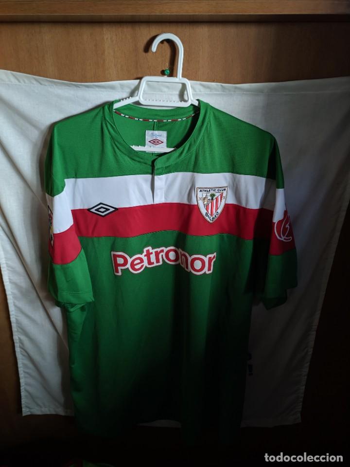 Colecionismo desportivo: Original | Camiseta de Futbol | Talla XL | Athletic Club de Bilbao - 9 Llorente - match worn player