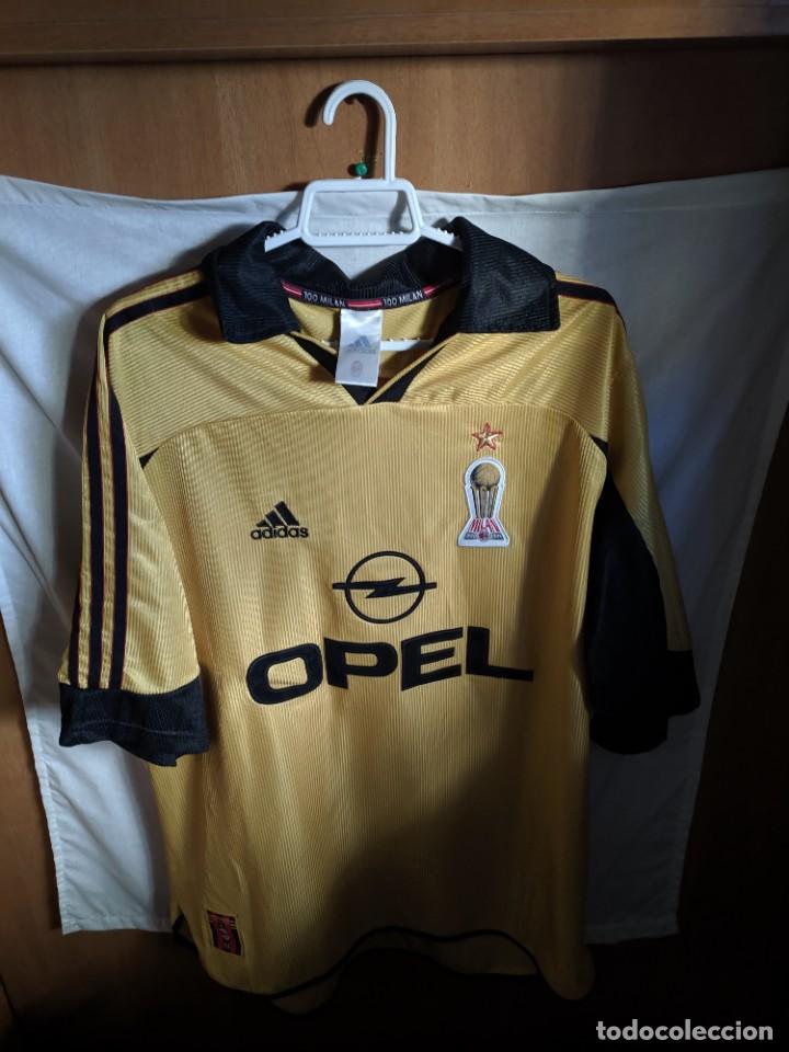 Colecionismo desportivo: Original | Camiseta de Futbol | Talla XL | AC Milan - centenario