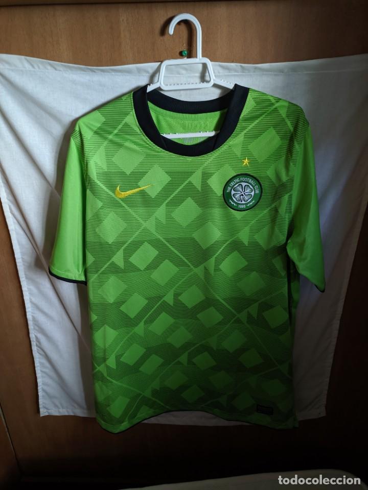 Colecionismo desportivo: Original | Camiseta de Futbol | Talla L | Celtic de Glasgow - dorsal 9 - match worn
