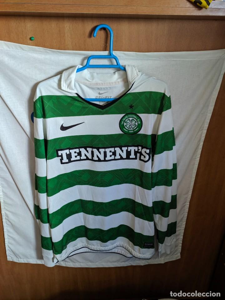 Colecionismo desportivo: Original | Camiseta de Futbol | Talla S | Celtic de Glasgow - de manga larga