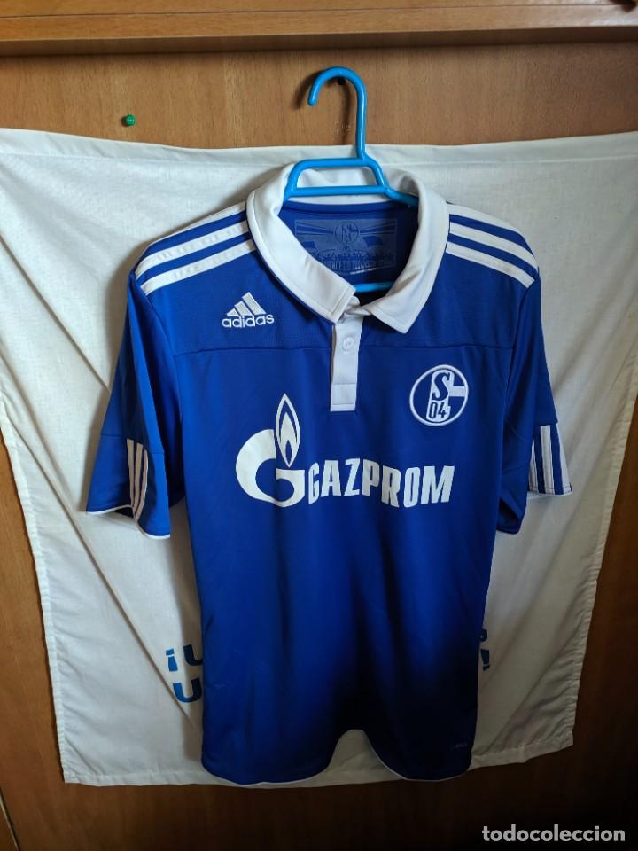 Collezionismo sportivo: Original | Camiseta de Futbol | Talla S | Schalke 04 - 7 Raul (dorsal desgastado)