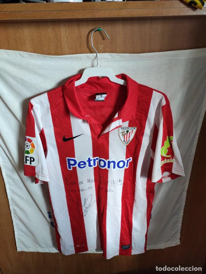 Colecionismo desportivo: Original | Camiseta de Futbol | Talla S | Athletic Club de Bilbao - 14 Markel Susaeta - match worn
