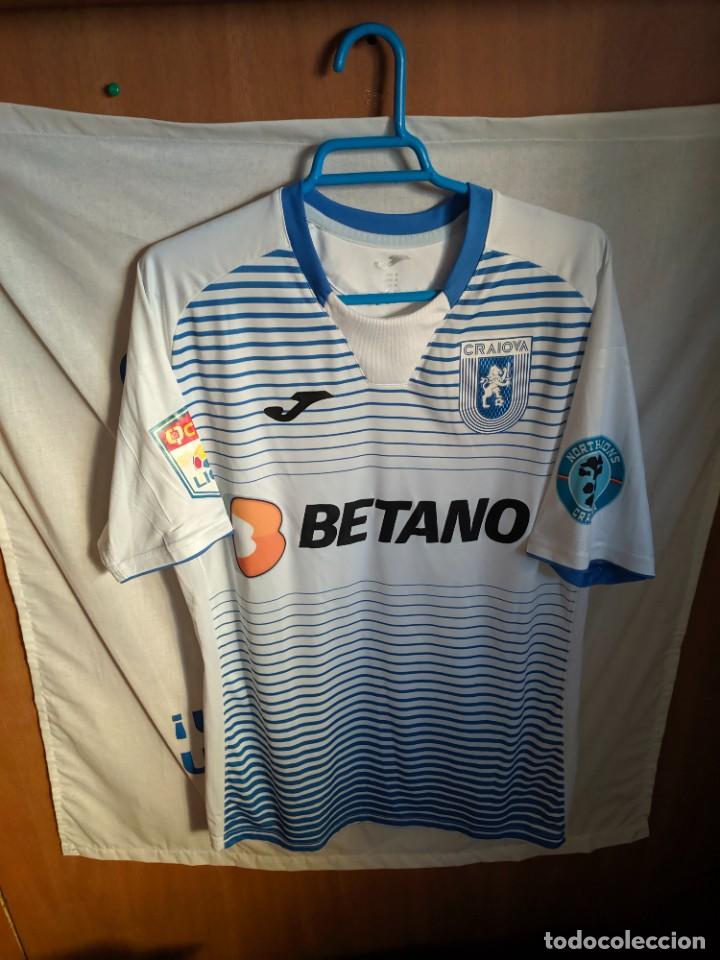 Colecionismo desportivo: Original | Camiseta de Futbol | Talla M | Craiova (Rumania) - 11 Bancu - match worn