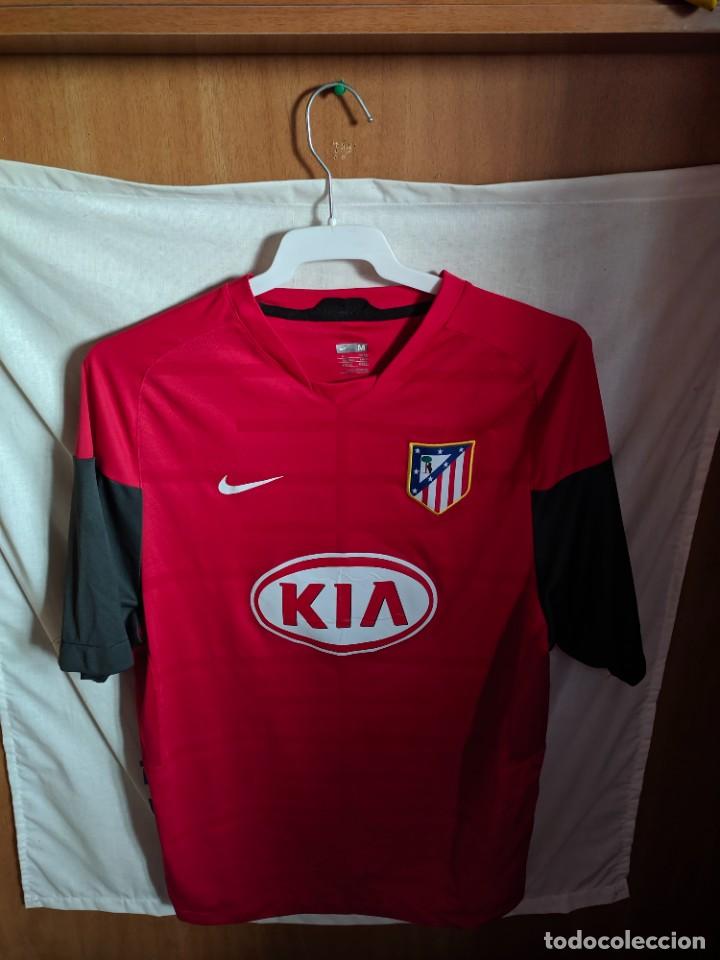 Collezionismo sportivo: Original | Camiseta de Futbol | Talla M | Atletico de Madrid - training worn by Kun Aguero