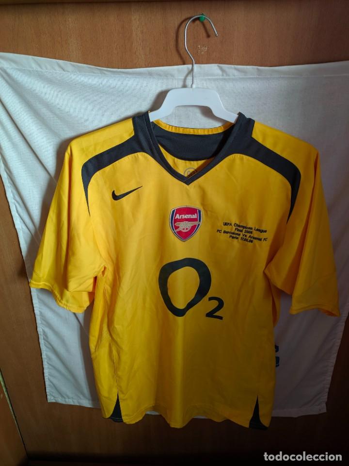 Collezionismo sportivo: Original | Camiseta de Futbol | Talla M | Arsenal FC edicion especial final UCL 2006 vs FC Barcelona