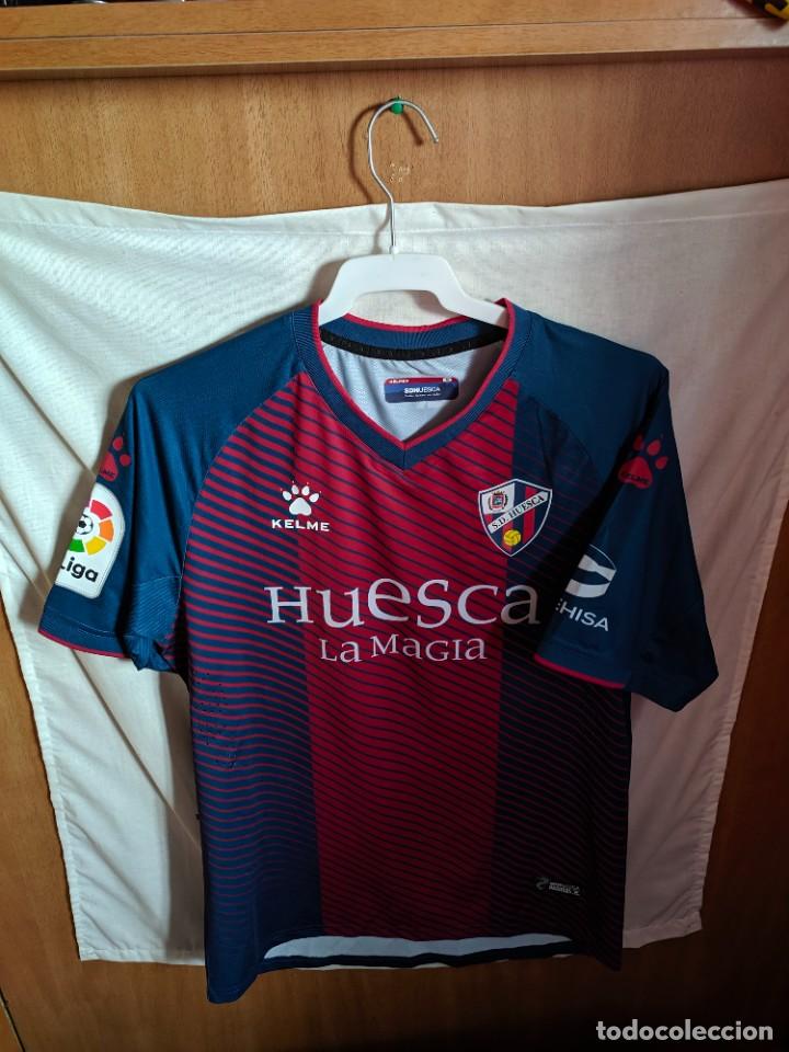 Colecionismo desportivo: Original | Camiseta de Futbol | Talla M | SD Huesca - 16 Luisinho - match worn