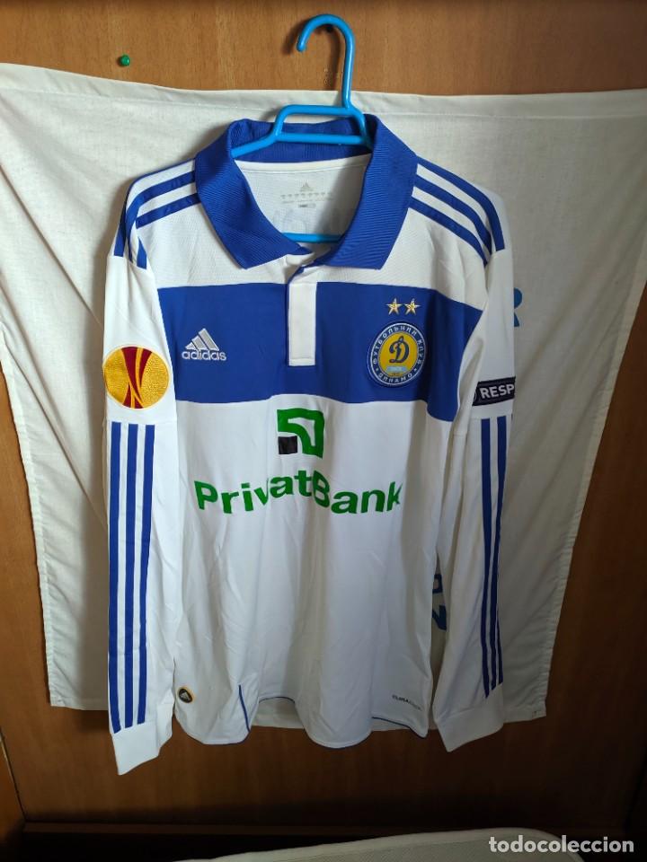 Coleccionismo deportivo: Original | Camiseta de Futbol | Talla M | Dinamo de Kiev - 36 Ninkovic - UEFA match worn