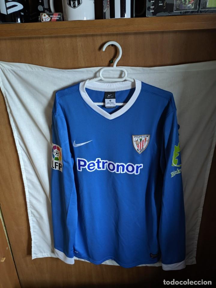 Colecionismo desportivo: Original | Camiseta de Futbol | Talla M | Athletic Club de Bilbao - 7 Be&ntilde;at - player issue worn