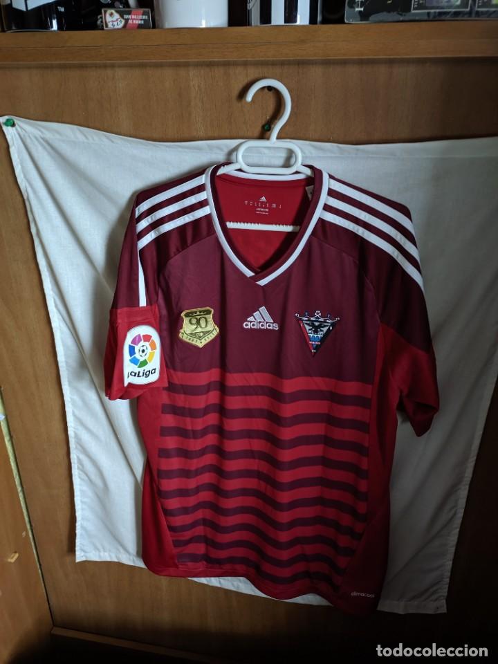 Coleccionismo deportivo: Original | Camiseta de Futbol | Talla M | CD Mirandes - 25 Fernando Usero - match worn