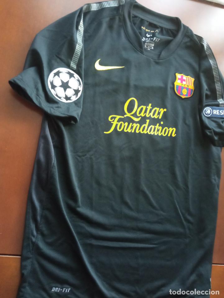 Camiseta fc barcelona negra hot sale