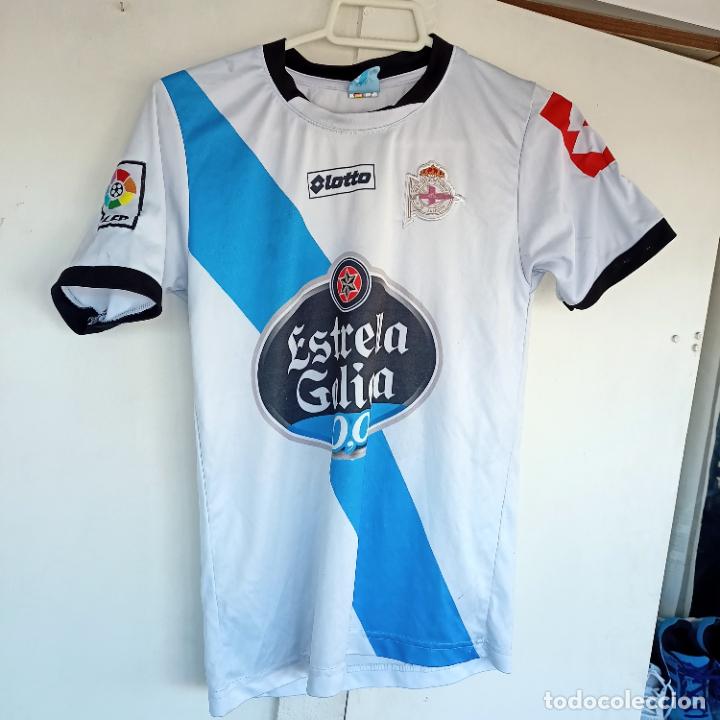 camiseta deportivo de coruña estrella galici - Compra venta en todocoleccion