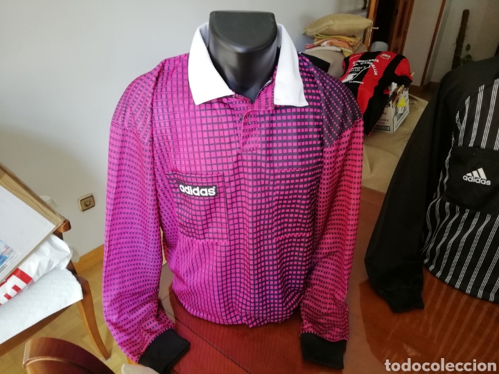 Colecionismo desportivo: Camisetas &aacute;rbitro. 2 shirts Adidas. Talla L.