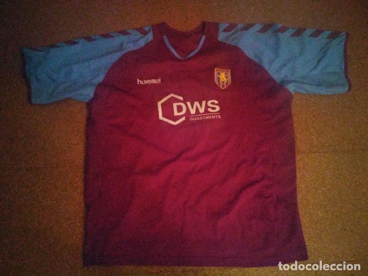 Colecionismo desportivo: Camiseta Aston Vila n&ordm; 20
