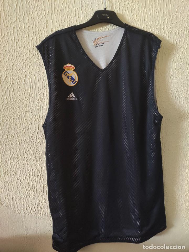 Collezionismo sportivo: Original | Camiseta de Futbol | Talla XL | Real Madrid - centenario - baloncesto basket reversible